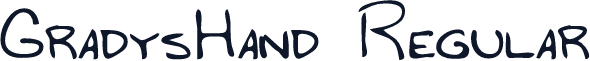 GradysHand Regular