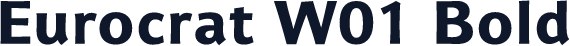 Eurocrat W01 Bold