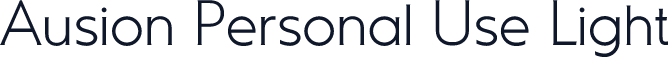 Ausion Personal Use Light