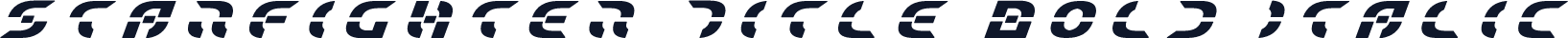 Starfighter Title Bold Italic