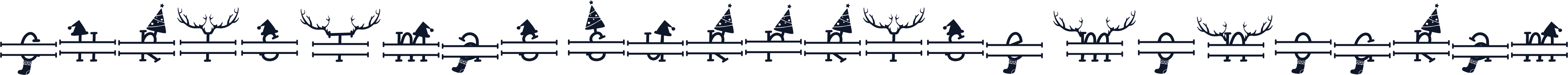 Christmas Surprise Monogram
