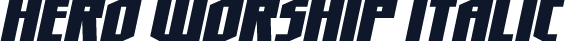 Hero Worship Italic