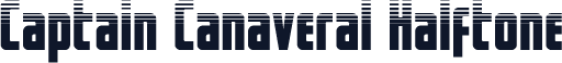 Captain Canaveral Halftone