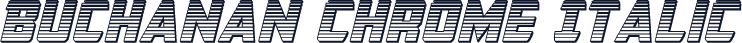 Buchanan Chrome Italic