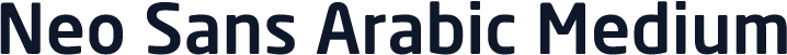 Neo Sans Arabic Medium
