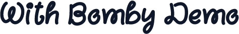 With Bomby Demo