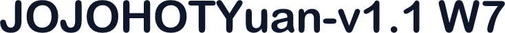 JOJOHOTYuan-v1.1 W7