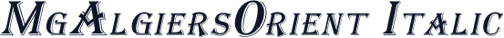 MgAlgiersOrient Italic