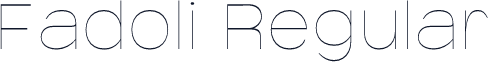 Fadoli Regular