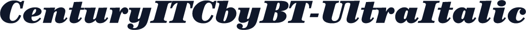 CenturyITCbyBT-UltraItalic