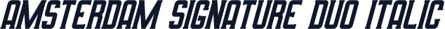 Amsterdam Signature Duo Italic