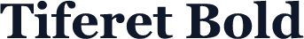 Tiferet Bold