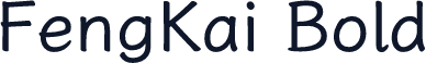 FengKai Bold