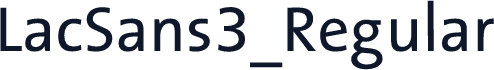 LacSans3_Regular