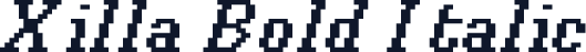 Xilla Bold Italic