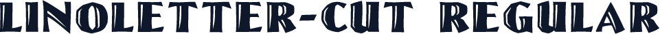 LinoLetter-Cut Regular