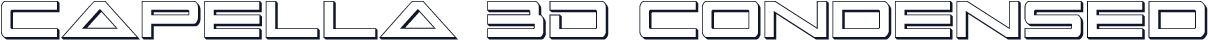 Capella 3D Condensed