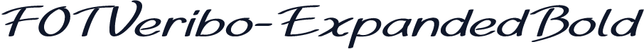 FOTVeribo-ExpandedBold