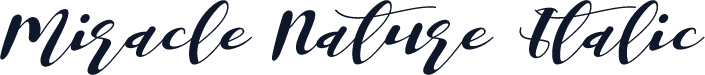 Miracle Nature Italic