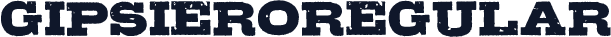 GipsieroRegular