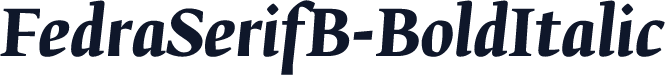 FedraSerifB-BoldItalic