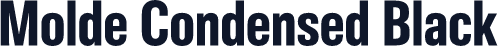 Molde Condensed Black