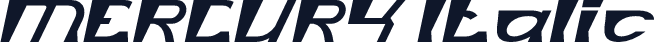 MERCURY Italic