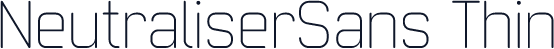 NeutraliserSans Thin