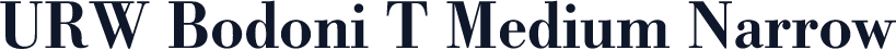 URW Bodoni T Medium Narrow
