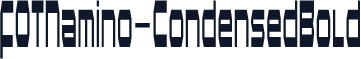 FOTNamino-CondensedBold