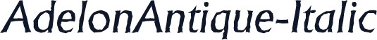 AdelonAntique-Italic