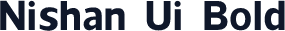 Nishan Ui Bold