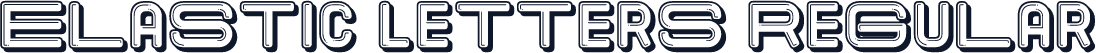 Elastic Letters Regular