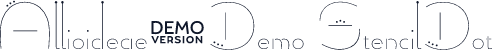 Allioideae-Demo StencilDot
