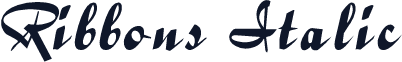 Ribbons Italic