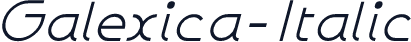 Galexica-Italic