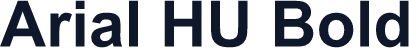 Arial HU Bold