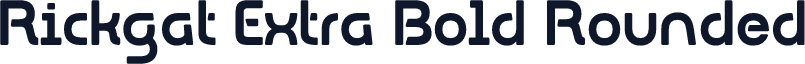 Rickgat Extra Bold Rounded