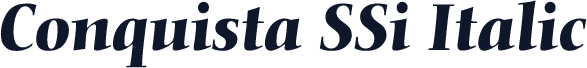 Conquista SSi Italic