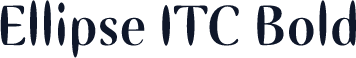 Ellipse ITC Bold