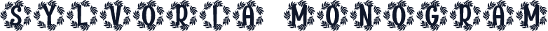 Sylvoria Monogram