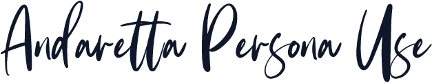 Andaretta Persona Use