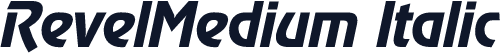 RevelMedium Italic