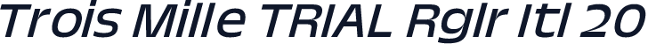 Trois Mille TRIAL Rglr Itl 20