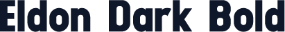 Eldon Dark Bold