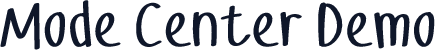 Mode Center Demo