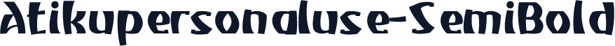 Atikupersonaluse-SemiBold