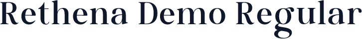 Rethena Demo Regular