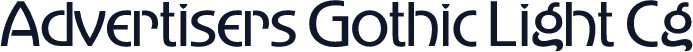 Advertisers Gothic Light Cg