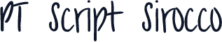 PT Script Sirocco